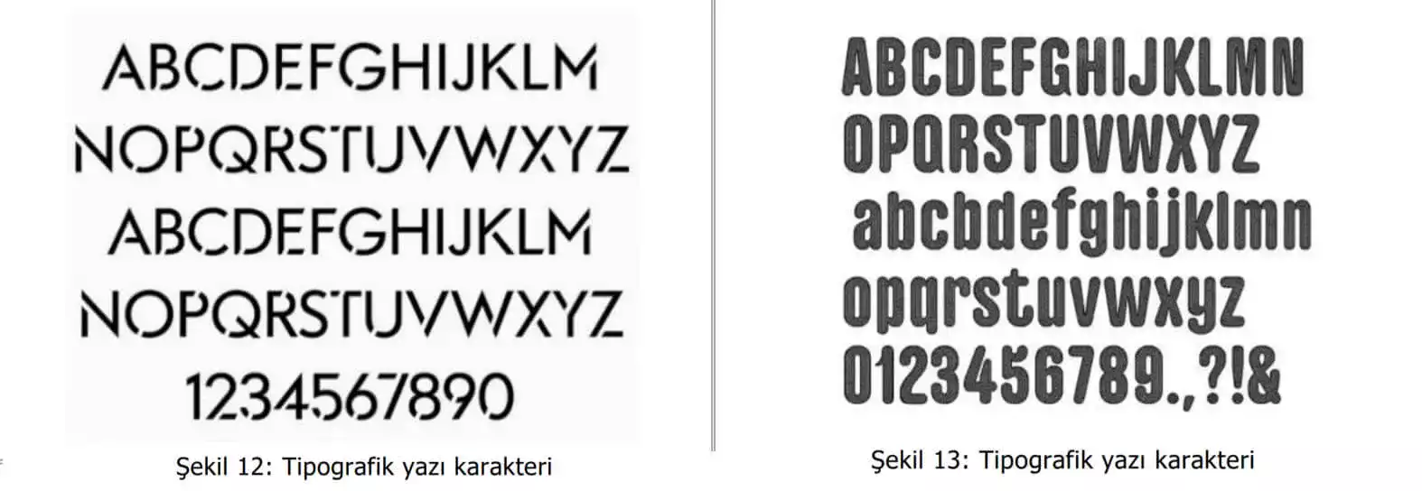 tipografik yazı karakter örnekleri-Mersin patent